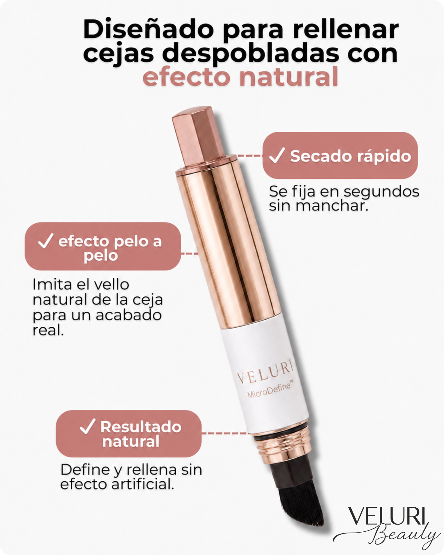 VELURI MicroDefine™ - Pintador efecto pelo a pelo